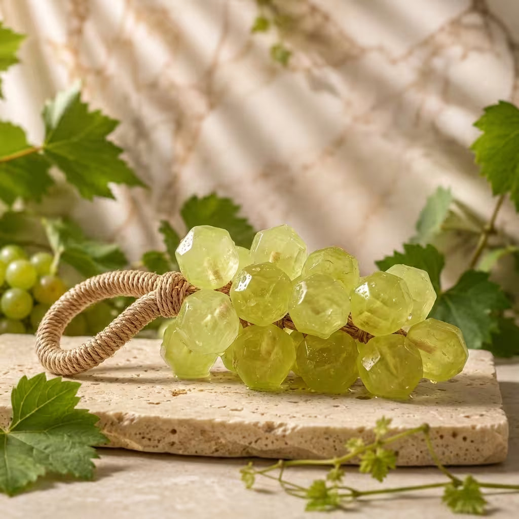Grüner Tee Deluxe – Traubenseife am Seil von RebenSeife
